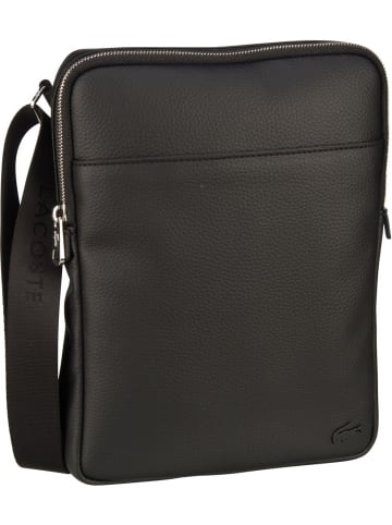 Lacoste Umhängetasche Flat Crossover Bag M 2840 in Black