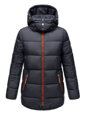 Navahoo Winterjacke Wattewölkchen in Navy