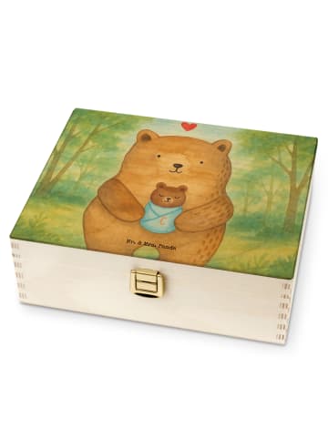 Mr. & Mrs. Panda Tee-Aufbewahrungsbox Bär Baby Design ohne Spruch in Weiß