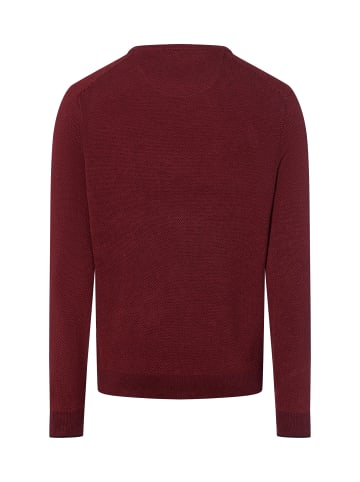 Nils Sundström Pullover in bordeaux terra - 0007