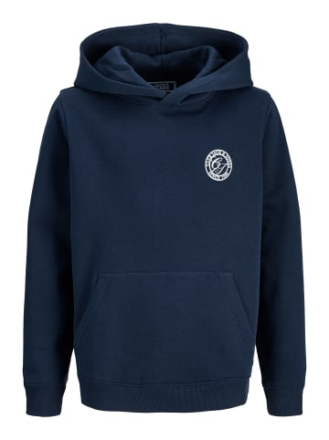JACK & JONES Junior Kapuzensweatshirt JJALLIANCE SWEAT HOOD JNR in Dunkelblau
