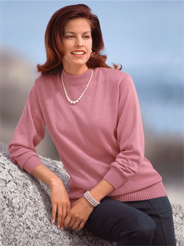 WITT WEIDEN Stehkragenpullover in rosenholz
