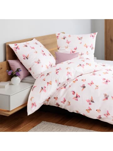 Janine Bettwäsche 42170-01 in rosa naturell