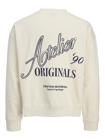 Jack & Jones Sweatshirt in Antique White