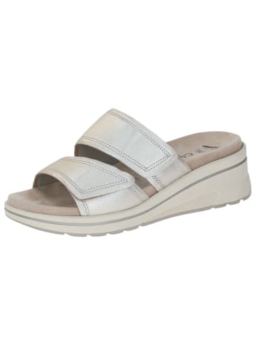 Caprice Pantolette in PLATIN METAL.