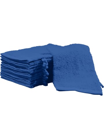 REDBEST Frottier Waschhandschuh 12er-Pack Oceanside in royalblau