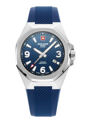 Swiss Alpine Military by Grovana Analoguhr für Herren in blau