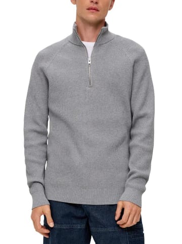 S.OLIVER RED LABEL Pullover in Grau