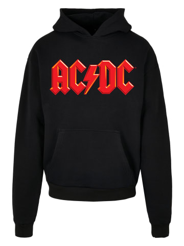 F4NT4STIC Ultra Heavy Hoodie ACDC Red Logo in schwarz