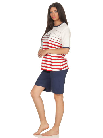 NORMANN ShortyPyjama kurzarm - 44878 in rot