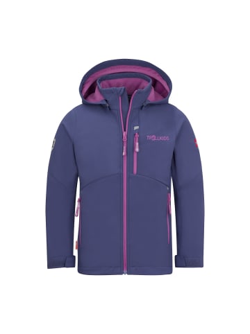 Trollkids Softshelljacke Balestrand in violet blue