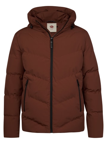 Petrol Industries Pufferjacke mit V-Steppung forgejunction in Braun