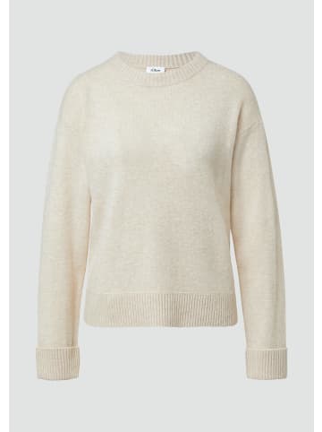 s.Oliver Strickpullover in 81W9_beige