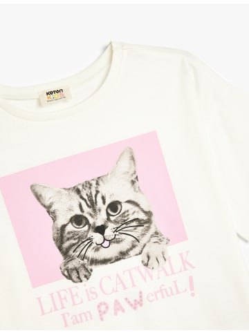 KOTON TSHIRT SS in Gelb