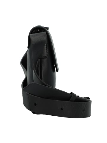 Jost Arva Umhängetasche Leder 28 cm in schwarz