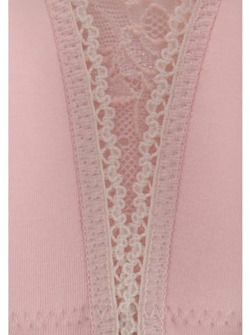 PETITE FLEUR Soft-BH in rosa+weiß