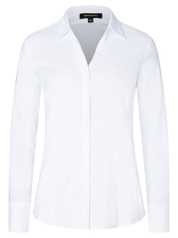 More & More klassische Business-Stretchbluse Billa in white