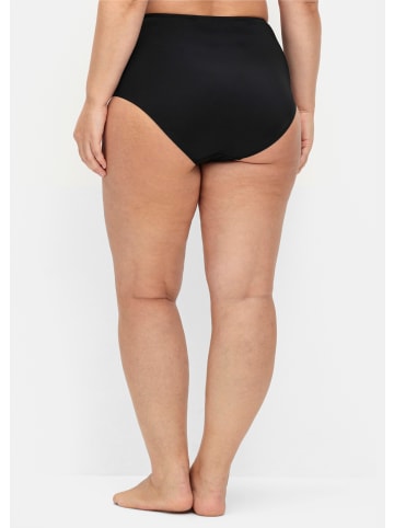 sheego Taillenslip in schwarz+weiß