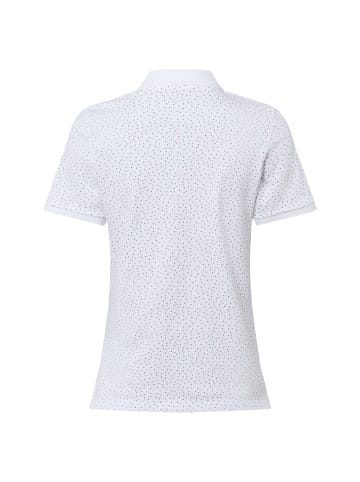 Marie Lund Poloshirt in weiß rot - 0002