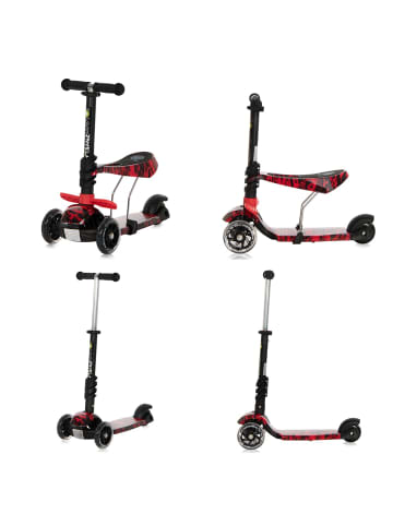 Lorelli Scooter Smart Plus 5 in 1 in rot