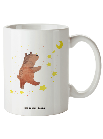 Mr. & Mrs. Panda Pott Bär Träume ohne Spruch in Weiß