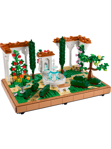 LEGO Icons Springbrunnengarten in Mehrfarbig ab 18 Jahre
