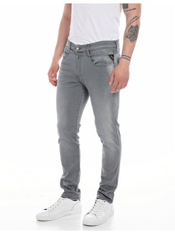 Replay Slim-fit-Jeans 11.5 Oz Recycled Hyperflex Stretch Denim in grau