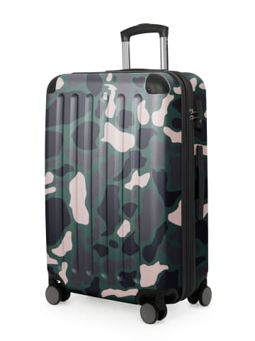 Hauptstadtkoffer Spree - Mittelgroßer Koffer Hartschale Trolley 65 cm, TSA, 74 L in Camouflage