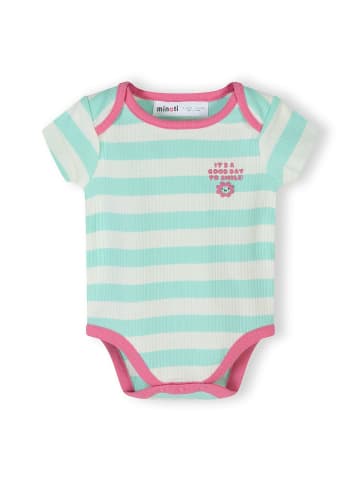 Minoti 3-er Pack Bodys 28BABYRIB2 in flieder