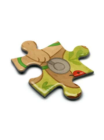 Mr. & Mrs. Panda Puzzle Bär Arzt Design mit Spruch in Weiß