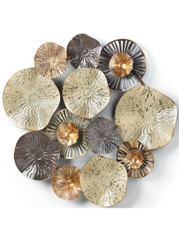 kobolo Metallbild WALLMETBEGO in Beige