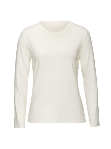 LASCANA Langarmshirt in creme