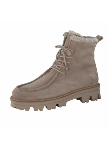 Paul Green Schnür-Stiefeletten für Damen in beige