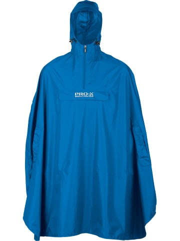 PRO-X elements Rad-Poncho "PASOFINO" in Royal-Blau