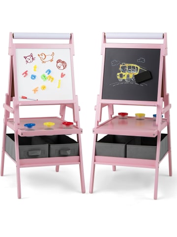 COSTWAY 3-in-1 Tafel Kinder in Rosa
