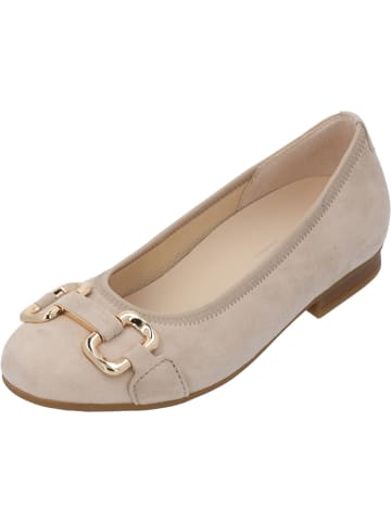 Gabor Ballerinas in oak (gold)