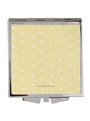 Mr. & Mrs. Panda Klappspiegel Waldtiere Picknick ohne Spruch in Gelb Pastell