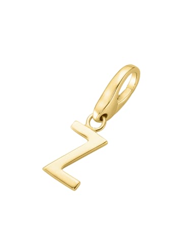 Giorgio Martello Milano Charm Buchstabe Z in Gold