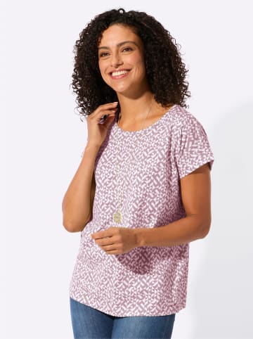 WITT WEIDEN Print-Shirt in mauve-ecru