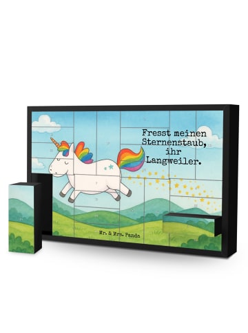 Mr. & Mrs. Panda Adventskalender Selbst Befüllen Einhorn Happy D... in Weiß
