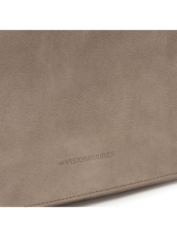 Les Visionnaires Louise Icon Handtasche Leder 30 cm in mushroom