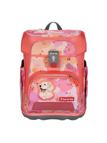 Step by Step Grundschulranzen-Set, CLOUD "Dog Kira" 5-teilig in Orange