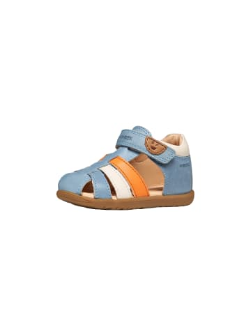 Geox Ledersandale Kind Macchia B254VA Blau