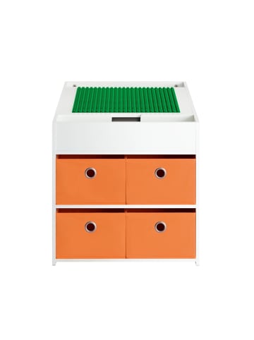 SoBuy Spielzeugtisch in Reinweiß - (W) 50 x (H) 50 x (L) 87 cm