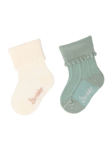 Sterntaler Baby-Socken DP Struktur in ecru