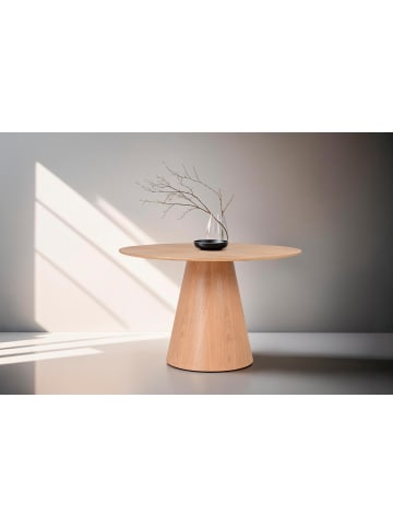 byLiving Tisch ROND in Eiche natur - D 120, H 75 cm