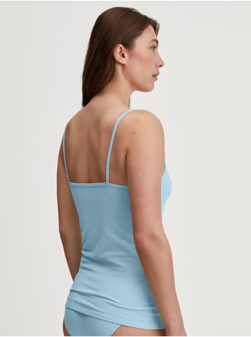 Calida Spaghetti-Top in cascade blue