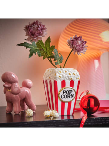 Butlers Butlers Vase POPCORN in Rot