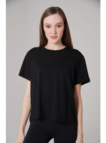 Onamaste Baumwoll-T-Shirt in Schwarz