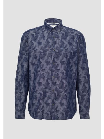 s.Oliver Hemd in 58K2_tiefblau